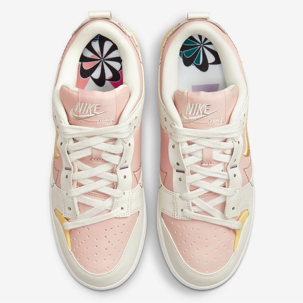 Nike WMNS Dunk Low Disrupt 2 White Pink Yellow - US 7
